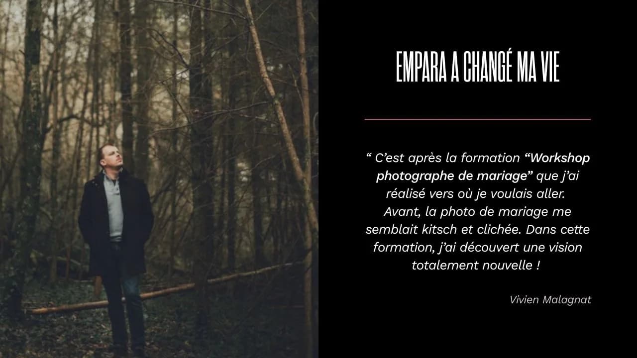 Portrait de Vivien Malagnat, Photographe