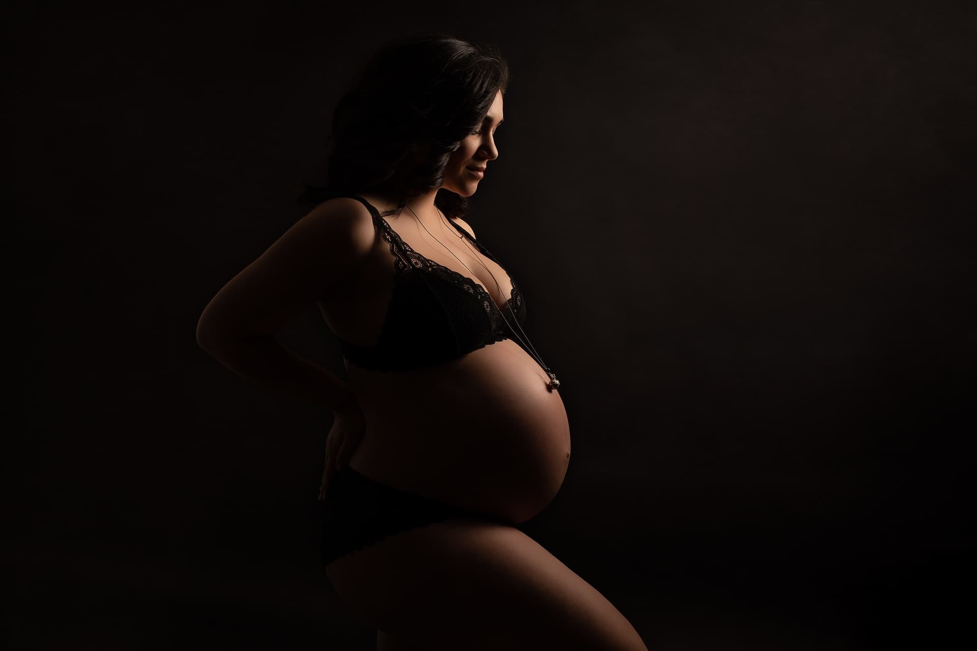 Photo 1 sur 8 réalisée par Aurélie Perillou, formateur du cours La photographie de grossesse en studio