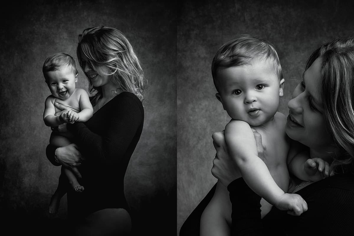 Photo 5 sur 6 réalisée par Emilie Zangarelli, formateur du cours Shooting Maman & moi, en studio