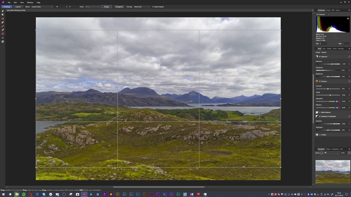 Photo 1 sur 5 réalisée par Julien Pons, formateur du cours Bien débuter avec Affinity Photo