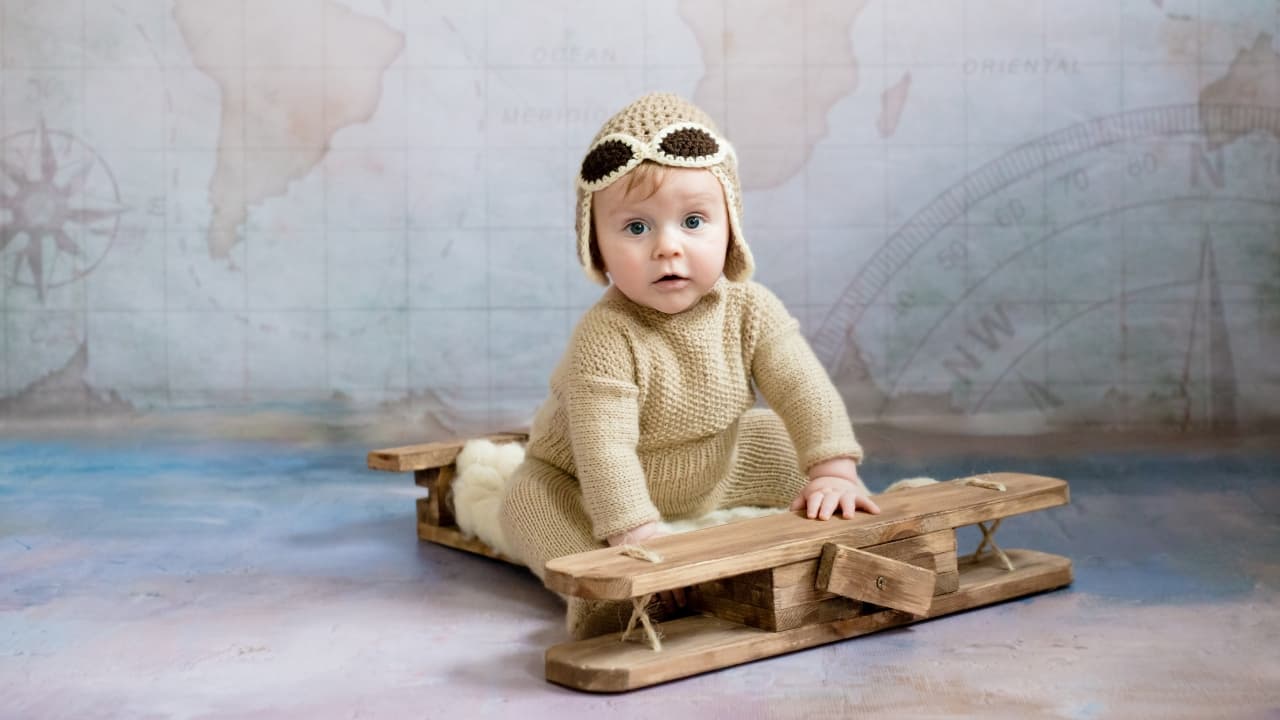 La photographie de bébé créative