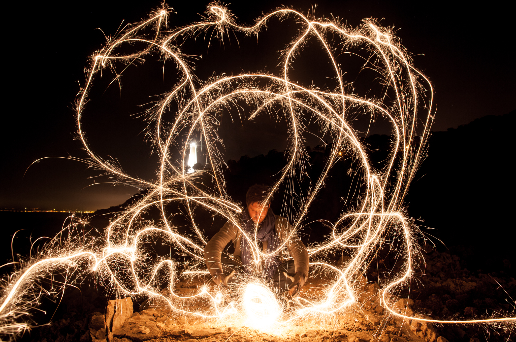 comment faire du light painting