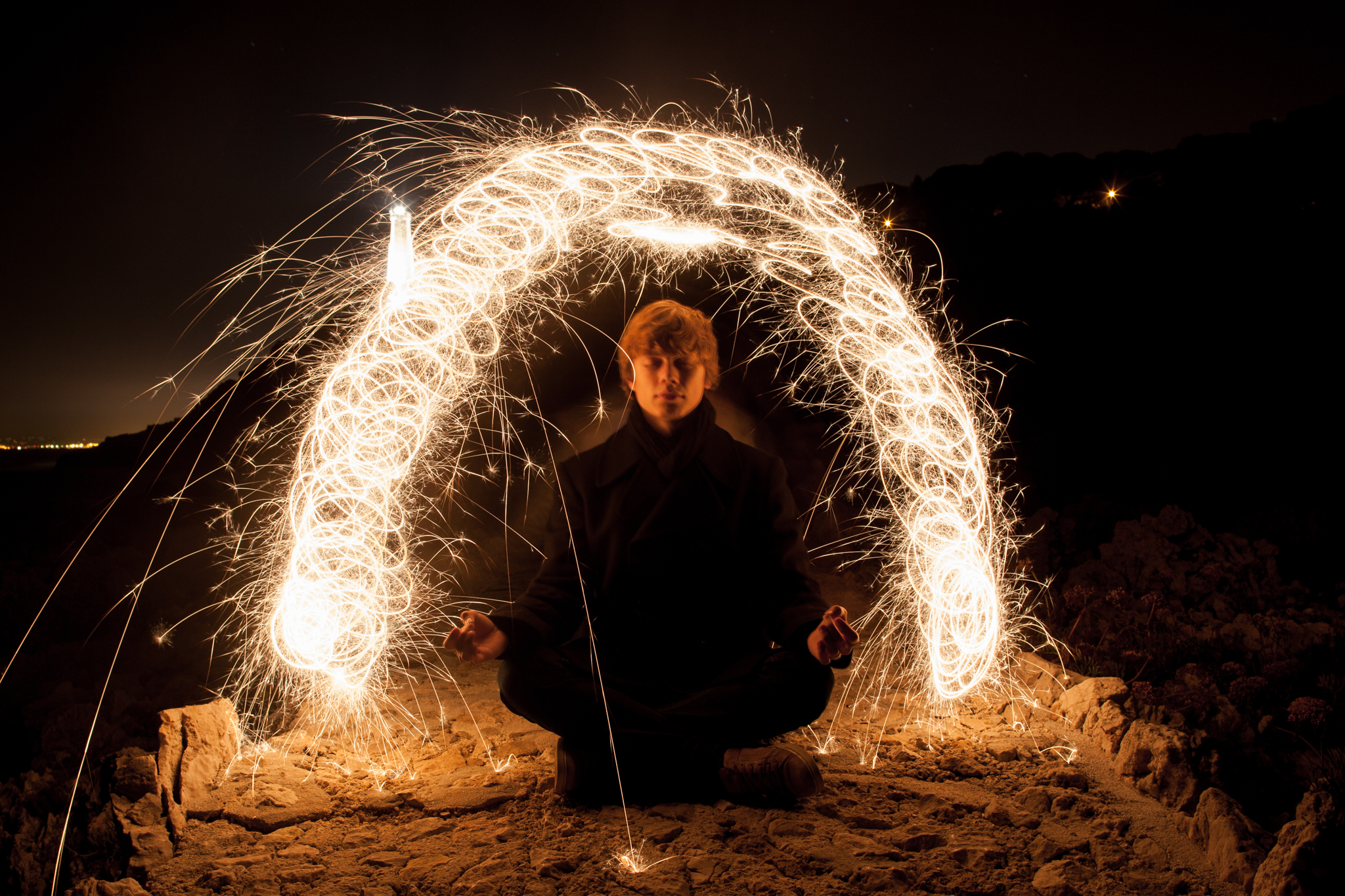 comment faire du light painting