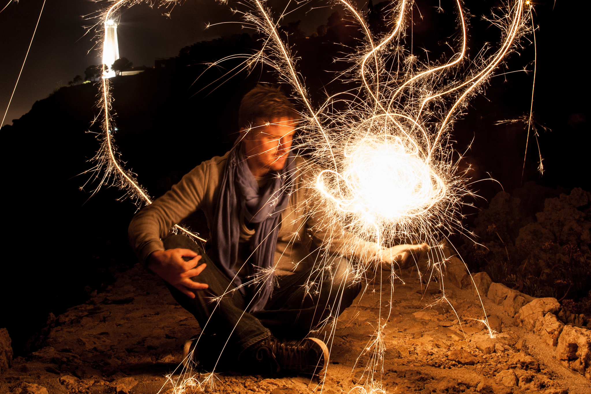 comment faire du light painting