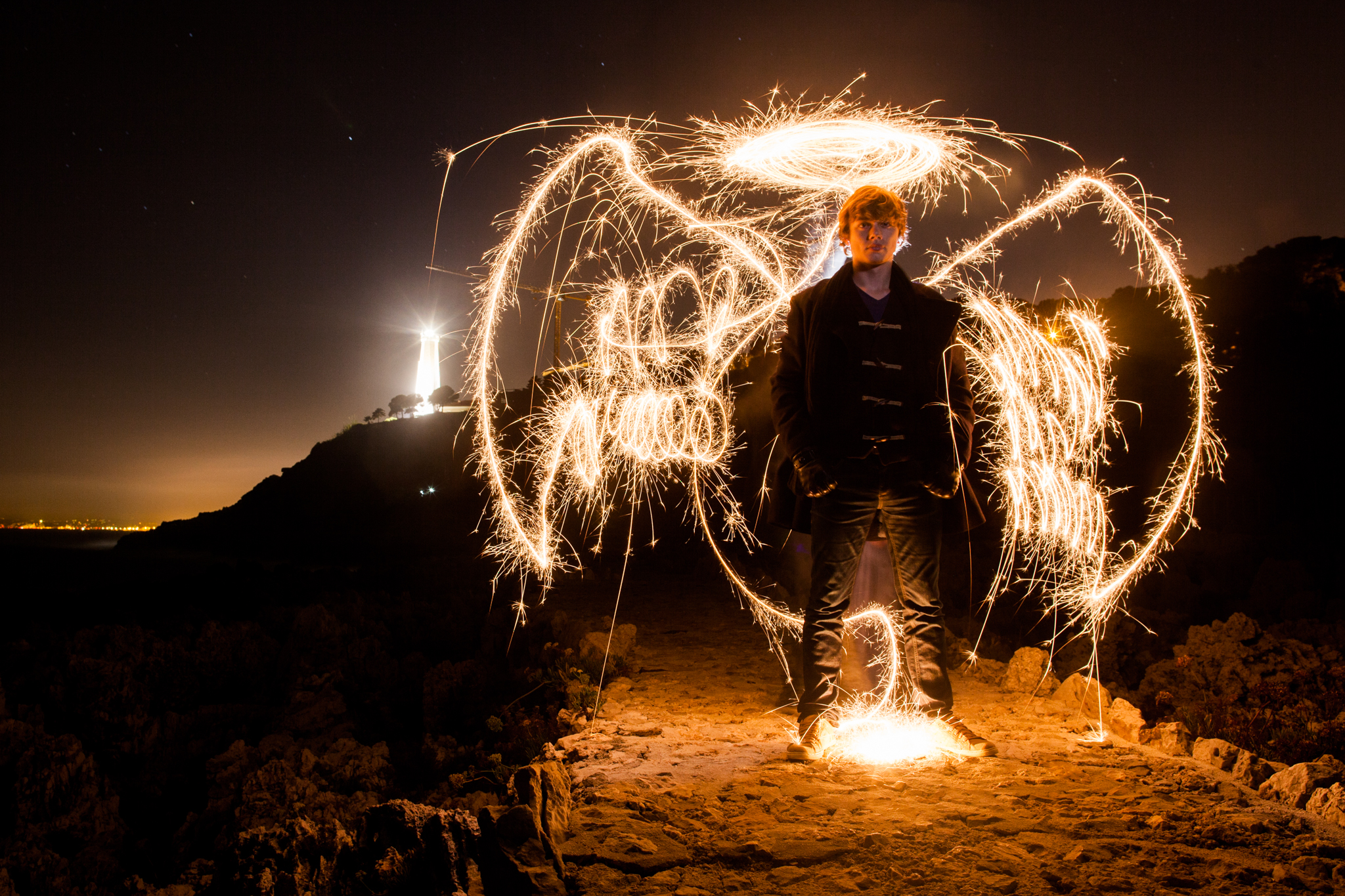 comment faire du light painting