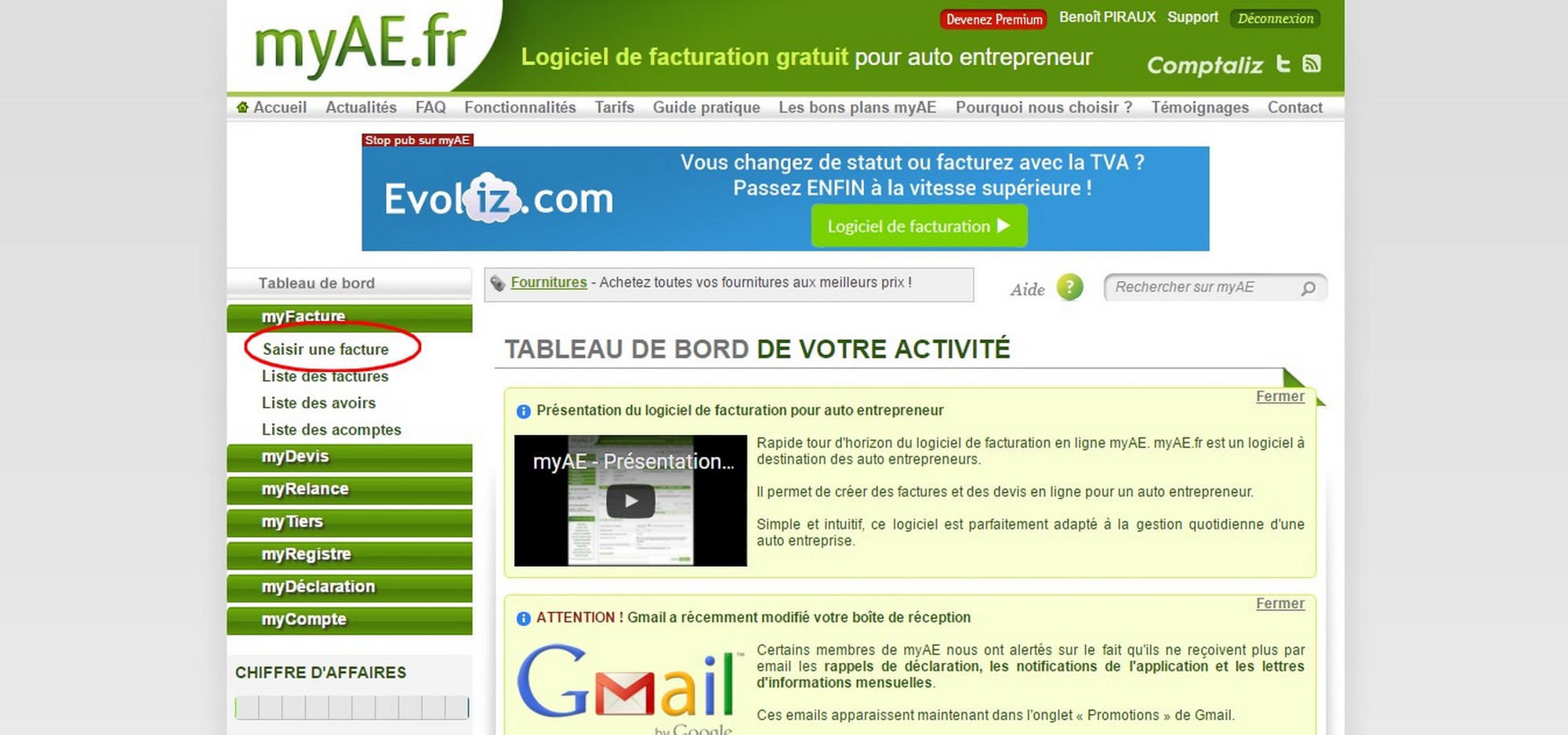 facture devis auto-entrepreneur gratuit