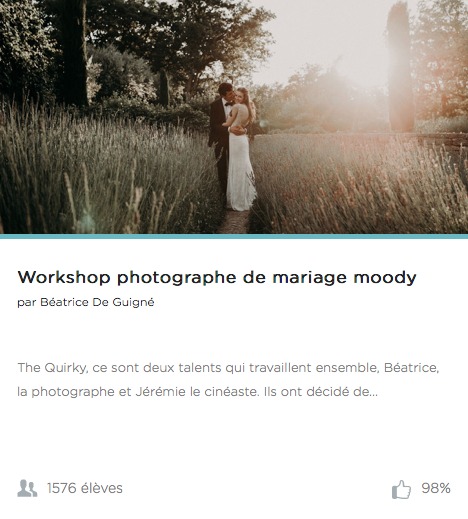 workshop photographe mariage moody