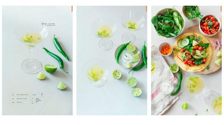 Une série de photo culinaire