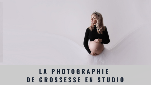 Photographie de grossesse en studio